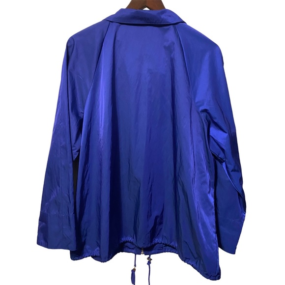 CHICO'S ZENERGY ☆ Colorblock Lightweight Jacket ☆ Blue Grotto ☆ Size XXL ☆ NWT - Picture 5 of 8
